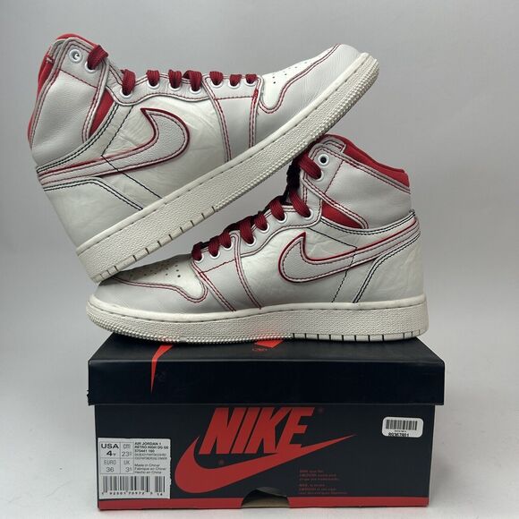 Nike Air Jordan 1 High OG Retro “Phantom/Gym Red” 2023 - Picture 3 of 7